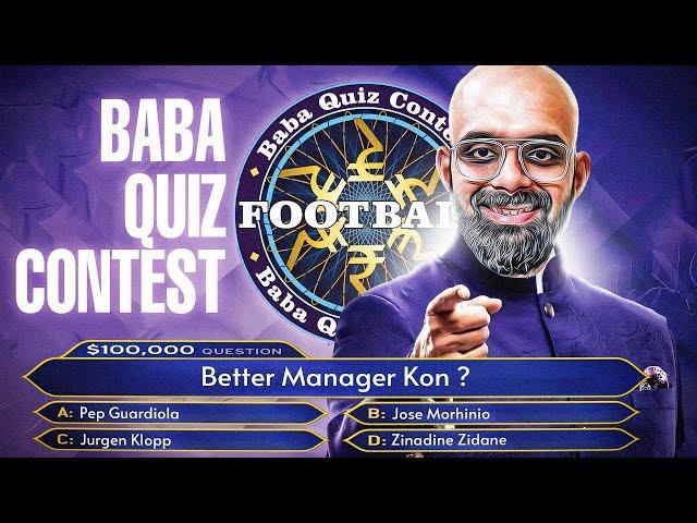 Baba Quiz Contest #17 Quizmaster Dr Sadiq Edition @MenaceAndMonk @PranayTFB @SLPundits