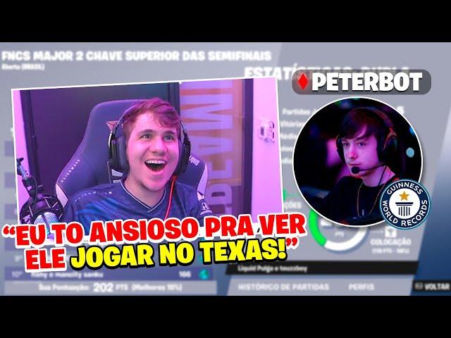 PULGA ANALISA PETERBOT *QUEBRANDO RECORDE* NA FNCS