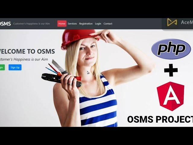 OSMS Angular and PHP Project 2022