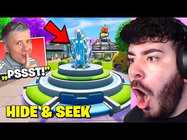 ZYZTM geht UNDERCOVER in meinem HIDE & SEEK in PARTY ROYALE ... Fortnite