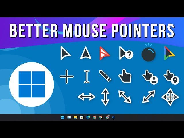 How to Get Custom Mouse "Pointers / Cursors" on Windows PC (Easy to install)