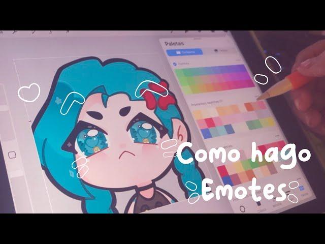 Como hago mis emotes?  || Procreate