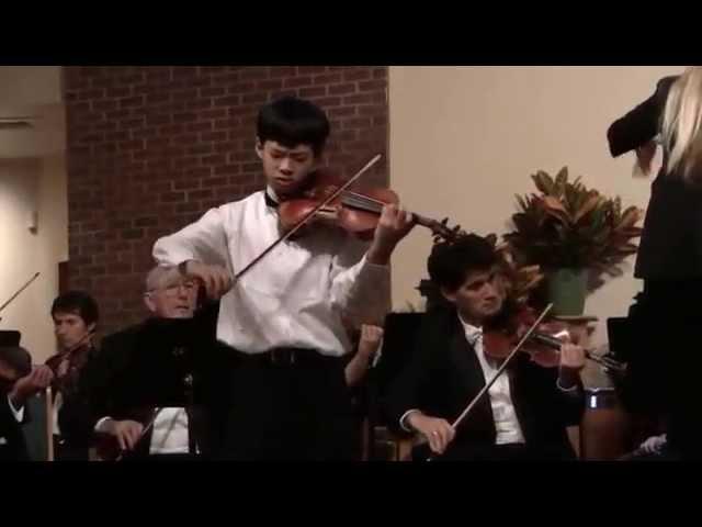 Jesse Fei, 13, E minor Violin Concerto, 1st mvt. by Mendelssohn