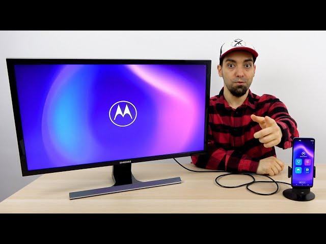 Motorola Ready For, sau cum transformi un telefon Moto G100 în desktop! (Gaming, Productivitate)