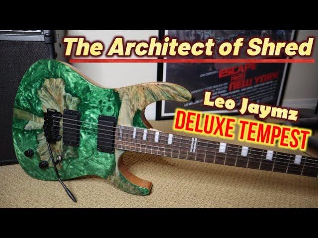 A killer shred machine or an insane abomination? Time to find out! Leo Jaymz Deluxe Tempest! #guitar