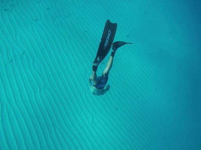 easy 10 metre freedive