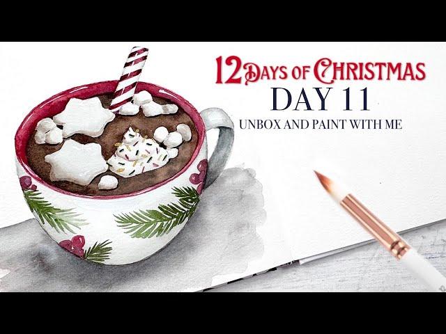 Day 11! 12 Days Of Christmas Unboxing & Paint With Me!