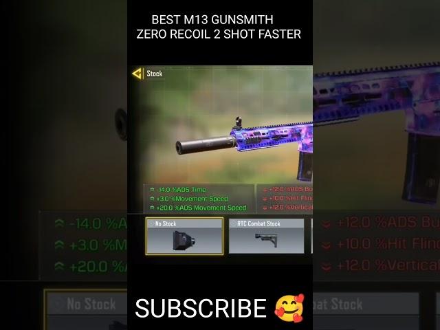 NEW "2 SHOT"  M13  Gunsmith! its TAKING OVER COD Mobile in Season 8 (NEW LOADOUT)