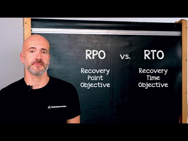 Recovery Point Objective (RPO) vs Recovery Time Objective (RTO)