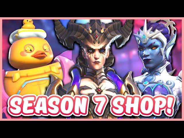 EVERY SEASON 7 SHOP SKIN IN OVERWATCH 2