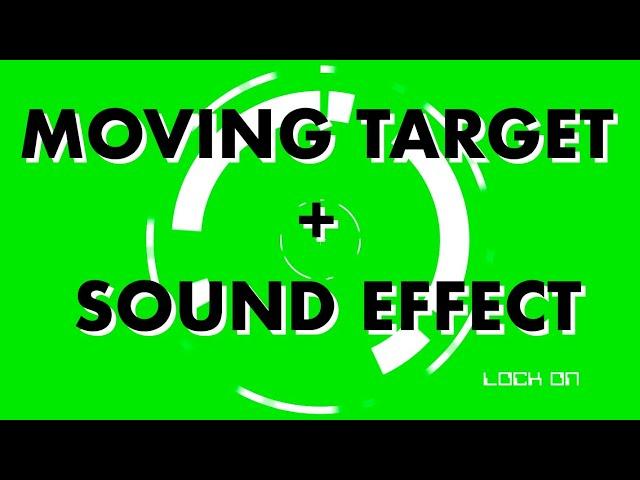 TARGET ANIMATION GREEN SCREEN + SOUND EFFECT