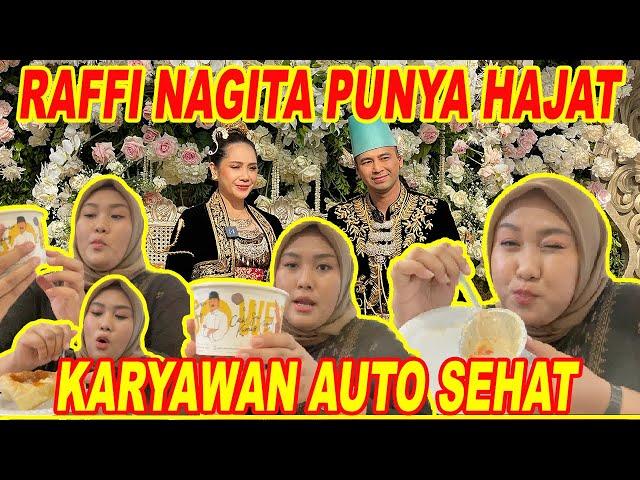 CUMA RAFFI NAGITA YANG SELALU BIKIN KENYANG KARYAWAN !!! NUMPANG MAKAN DI RANS !! GRATIS !!!