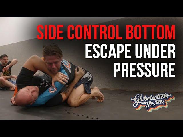 Winter Camp 2024: How to actually finish side control bottom escape under pressure w Priit Mihkelson