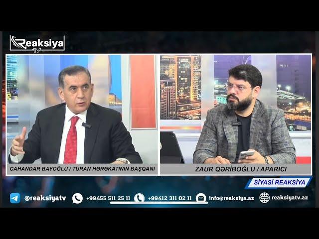 Cahandar Bayoğlu: "İsrail İranda fars dövləti qurur" - Zaur Qəriboğlu ilə SİYASİ REAKSİYA