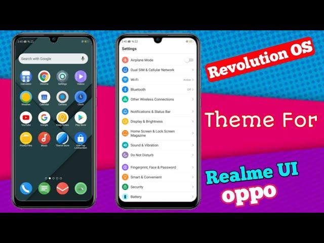 Revolution OS ( ASOP) Theme For Realme UI And All oppo || without 5 Min Trial