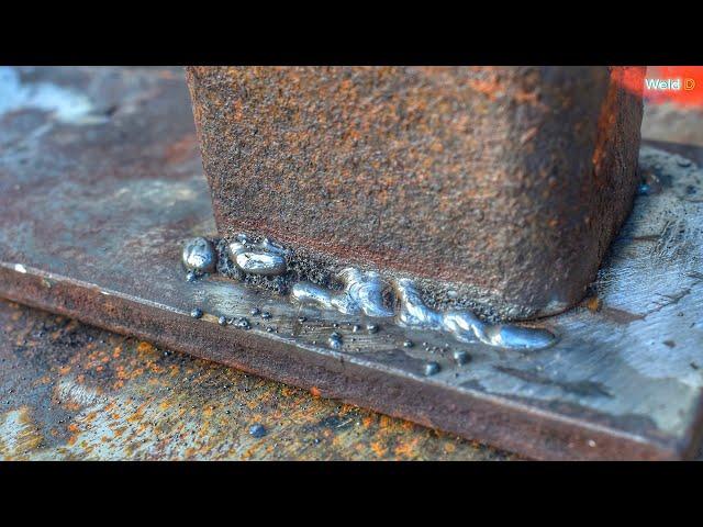 The Secret Welders Never Tell about welding old steel, Lots of rust and thick.