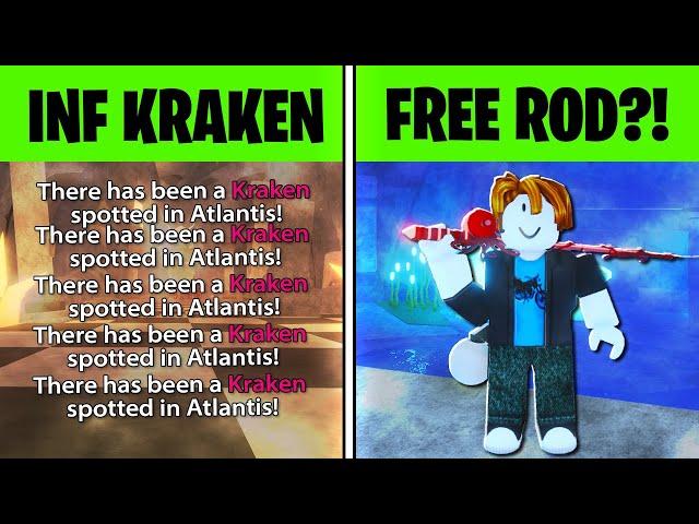 I busted 15 crazy myths in the new ATLANTIS update.. (Roblox Fisch)