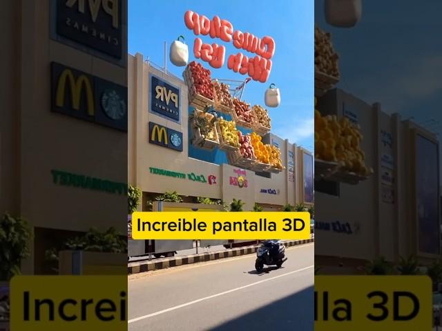 Pantalla en 3D #tecnologia #china