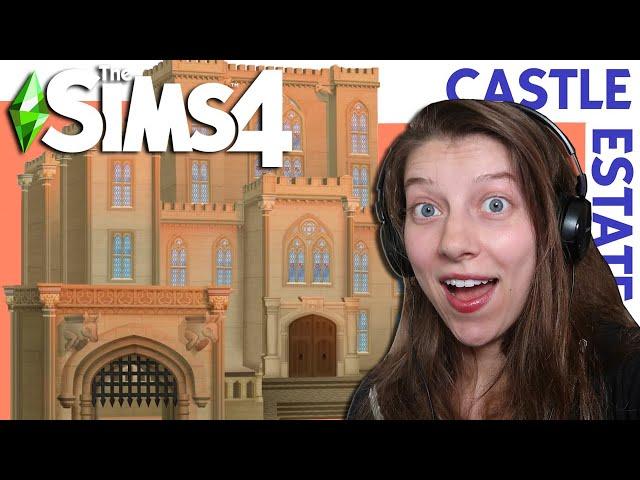 The Sims 4 Castle Estate Kit Review | OhcluckGames