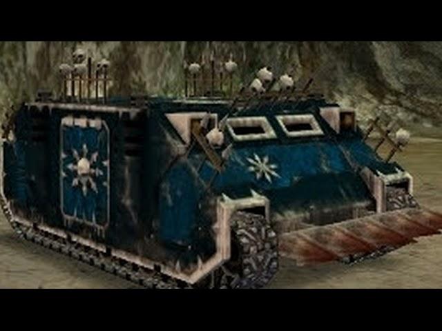 Warhammer 40,000: Dawn of War – Soulstorm. БТР Носорог Хаоса. Все реплики