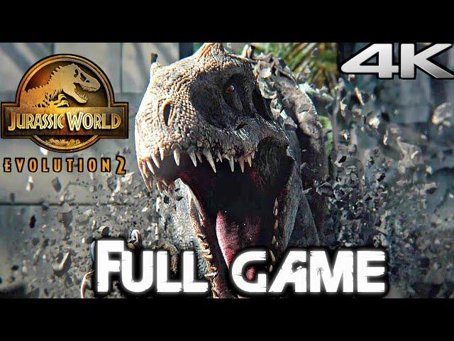 JURASSIC WORLD EVOLUTION 2 Gameplay Walkthrough Part 1 FULL GAME (4K 60FPS) No Commentary