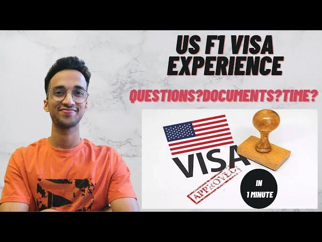 US F1 Visa Interview Experience| Tips and Questions Asked