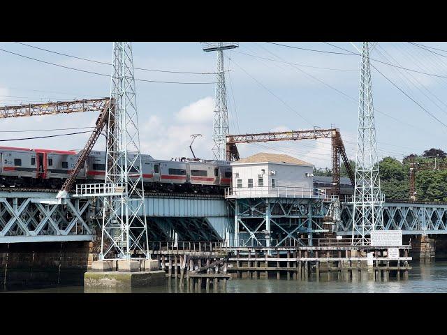 MTA Metro-North Commuter Railroad @ Pelham & Cos Cob (6/5/24)