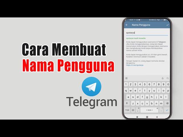 Cara Membuat Nama Pengguna Telegram