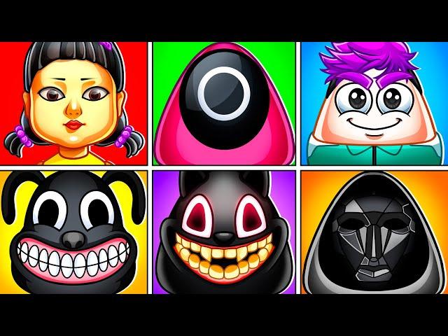 ROBLOX *NEW* FIND THE POU MORPHS! (SQUID GAME, SPRUNKI & MORE!)