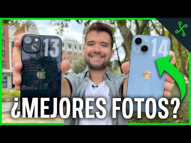 iPhone 14 VS iPhone 13: ¿Cuál tiene MEJOR CÁMARA? (Parte 1)