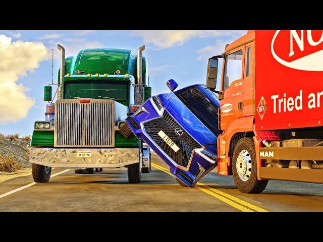 Truck and Car Crashes #08 [BeamNG.Drive]