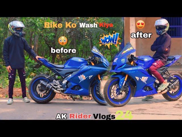 Bike ka New Looks  Bike Hogaya Chaka Chak  Ak Rider vlogs24 ️ @AKBAHI24