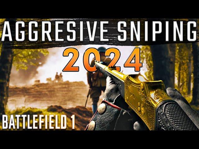 How To Aggressive Snipe in 2024 - Battlefield 1 Agressive Sniper Guide (Tips & Tricks)