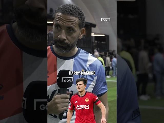 RIO FERDINAND names the BEST defender in the PREMIER LEAGUE  #shorts