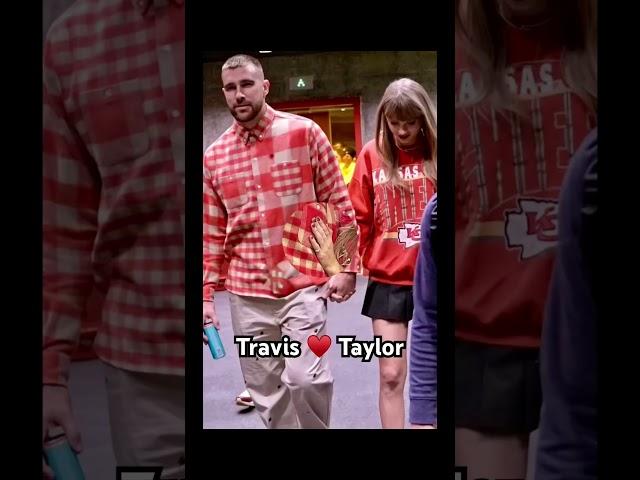 Travis ️ Taylor! #traviskelce #taylorswift #swifties #football #lover #swiftie #shorts