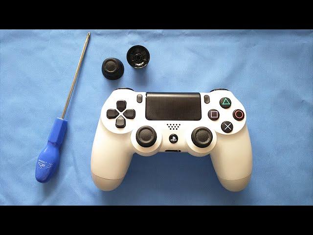  Замена стиков на геймпаде DualShock 4 (PS4) без инструментов ᴴᴰ 1080p