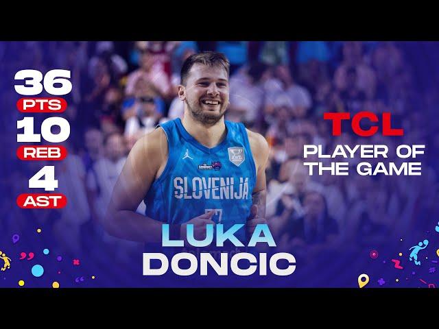 Luka DONCIC  | 36 PTS | 10 REB | 4 AST | TCL Player of the Game vs. Germany