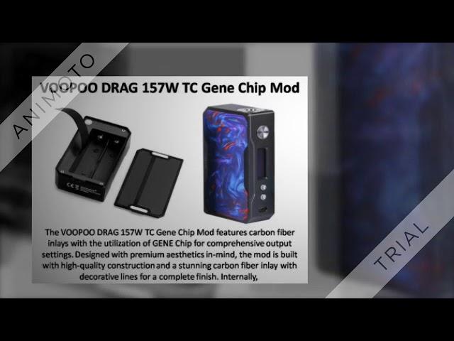 Voopoo Drag 157w Gene Chip