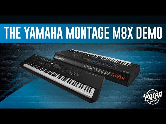 YAMAHA MONTAGE M8x DEMO with TONY ESCUETA