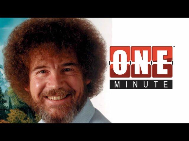 Bob Ross the Happy Painter - Epic Artist Series - One Minute History