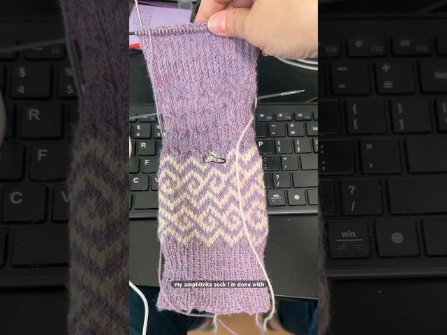 WIP Wednesday: Missing Minor Detail in Hand Knit Sock