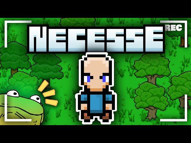 Necesse, Surviving the First Night(s) (Terraria x Minecraft x Rimworld)