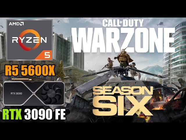 Call of Duty: Warzone - RTX 3090 + R5 5600X - 1080p, 1440p & 4K - High & Low Settings - Season 6