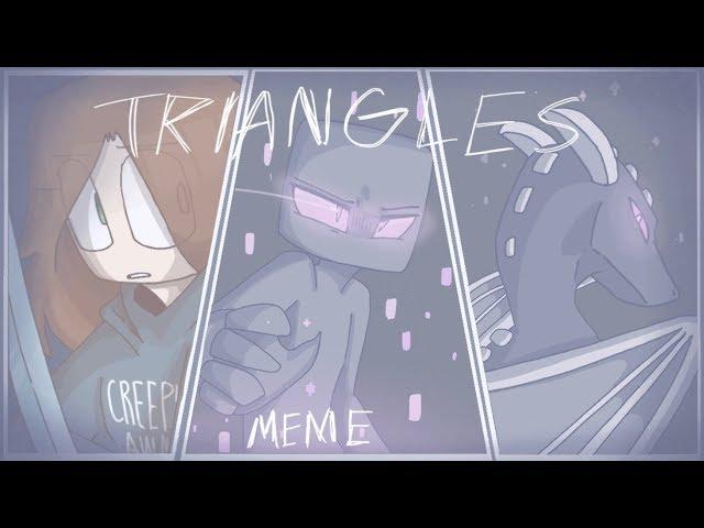 {Flashing Lights} TRIANGLES MEME {Flipaclip}(Gift for Dayamations) [Minecraft animation]