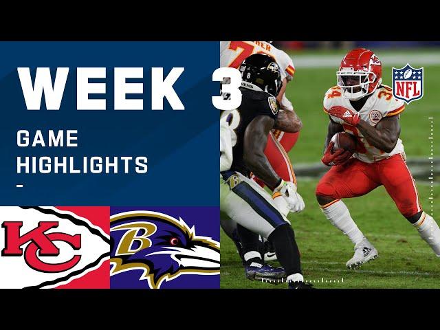 Chiefs vs. Ravens Week 3 Highlights | NFL 2020