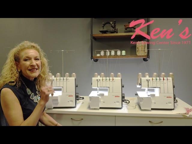 Bernette B42, B44, B48 Serger Comparison Overview