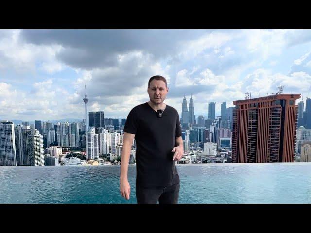 $30 Luxury Condo Tour in Kuala Lumpur Malaysia 