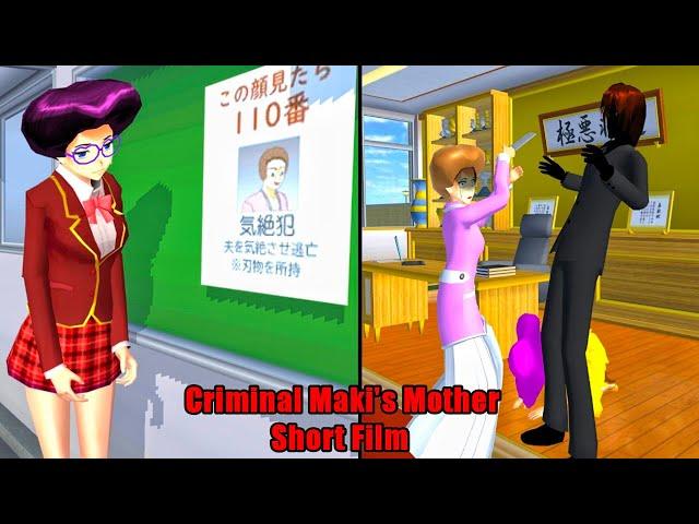 Criminal Maki's Mother Mystery | Short Film | Sakura School Simulator