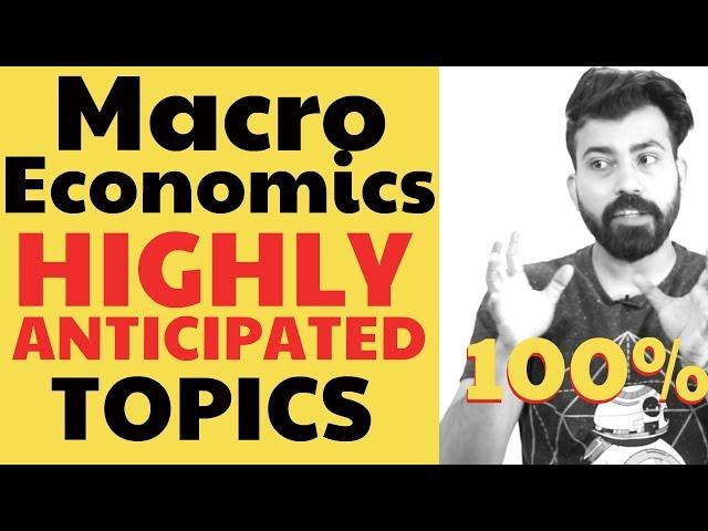 MACRO ECONOMICS MOST IMPORTANT TOPICS #boards2k19 #commercebaba