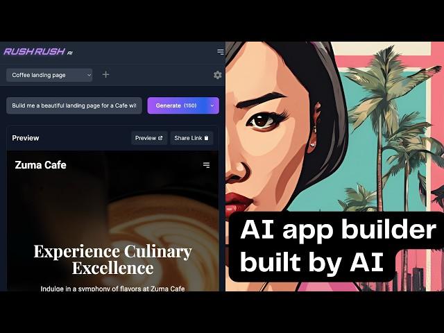 AI Builds AI - Create an AI-Powered Web App Builder from Text Prompts! (How-to video)